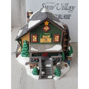 Dept 56 54932 Rock Creek Millhouse Snow Village accessory Xmas